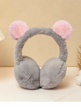 Cute Bear Ears Plush Earmuff